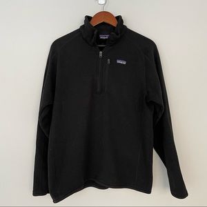 Patagonia men’s better sweater 1/4 zip pullover